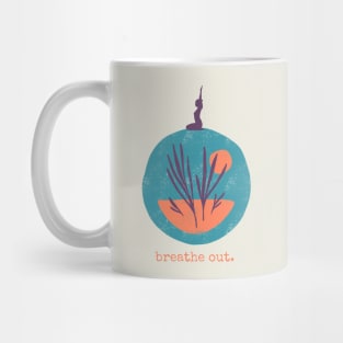 Breathe out - Yoga Mug